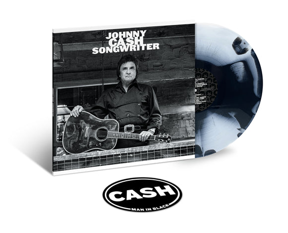 Johnny Cash - Songwriter [Black & White LP - Includes CASH sticker]