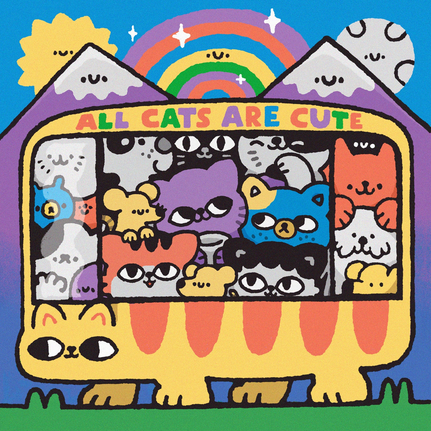 catbeats - All Cats Are Cute [Cloudy Blue Vinyl]