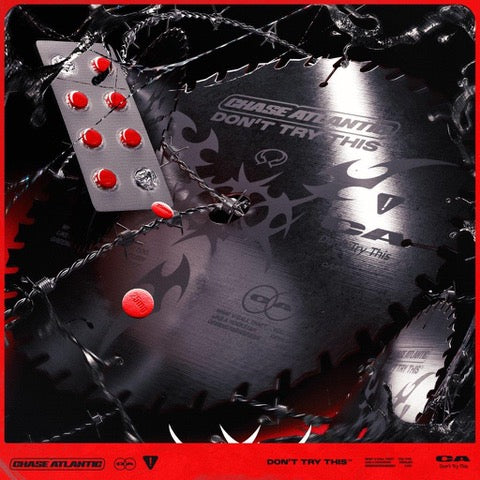 Chase Atlantic - Don’t Try This EP [Clear vinyl with red & orange smush and black & white splatter]