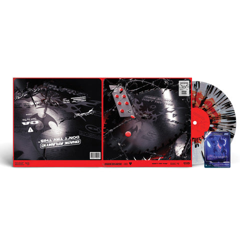 Chase Atlantic - Don’t Try This EP [Clear vinyl with red & orange smush and black & white splatter]