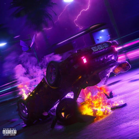 Chase Atlantic - Paradise [black ice vinyl with pink and blue splatter]