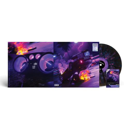 Chase Atlantic - Paradise [black ice vinyl with pink and blue splatter]