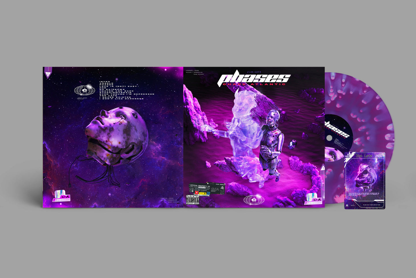 Chase Atlantic - PHASES [Ghostly purple and pink vinyl]