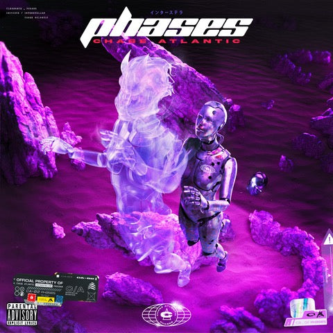 Chase Atlantic - PHASES [ghostly purple and pink LP]
