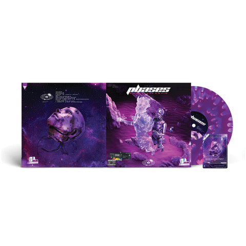 Chase Atlantic - PHASES [ghostly purple and pink LP]