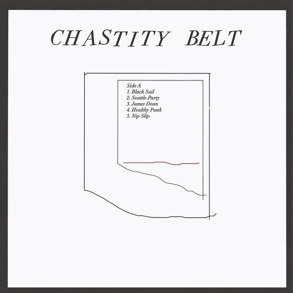 Chastity Belt - No Regerts (10th Anniversary Edition) [Black & White Swirl Vinyl]