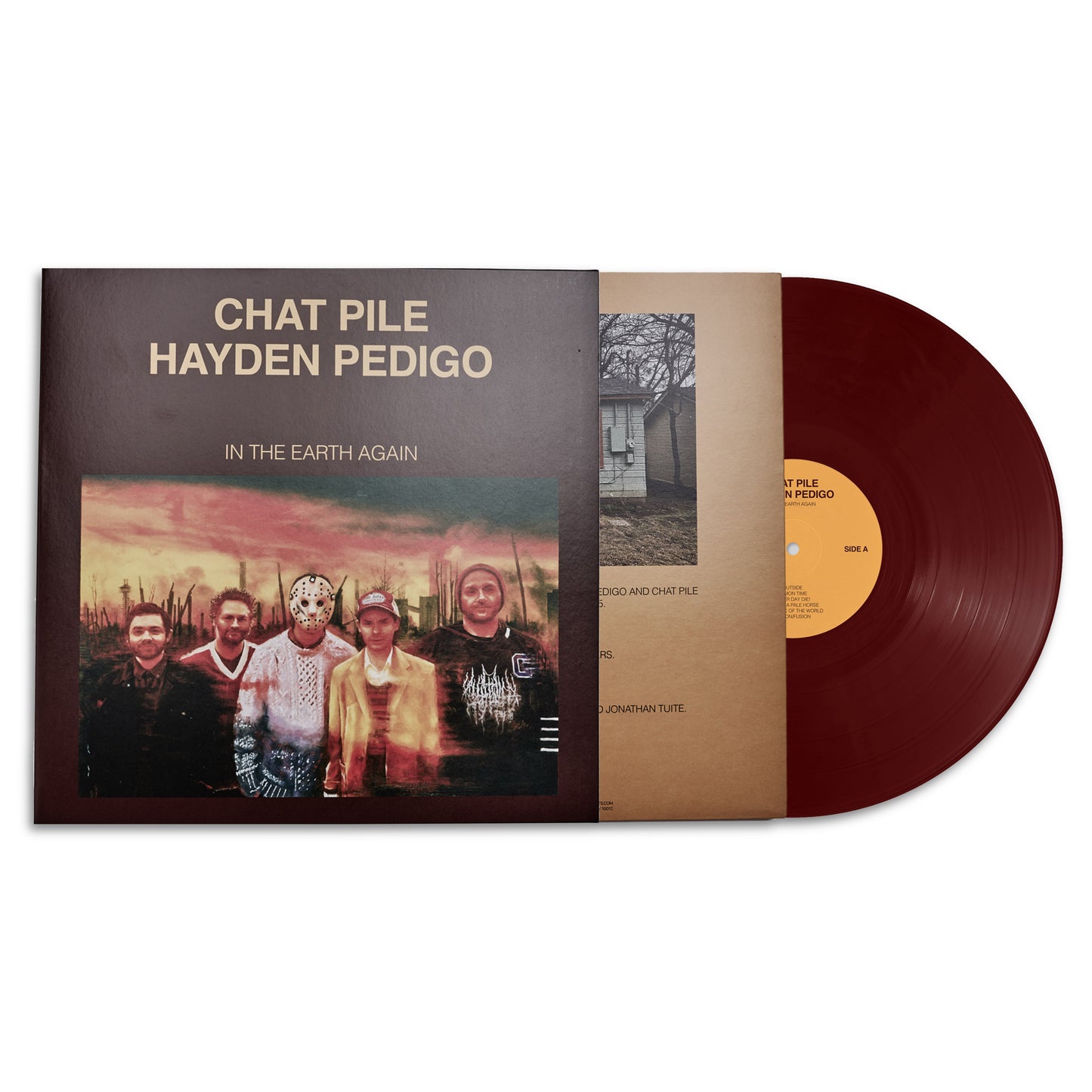 Chat Pile and Hayden Pedigo - In the Earth Again [Oxblood Colour 180gr Vinyl]