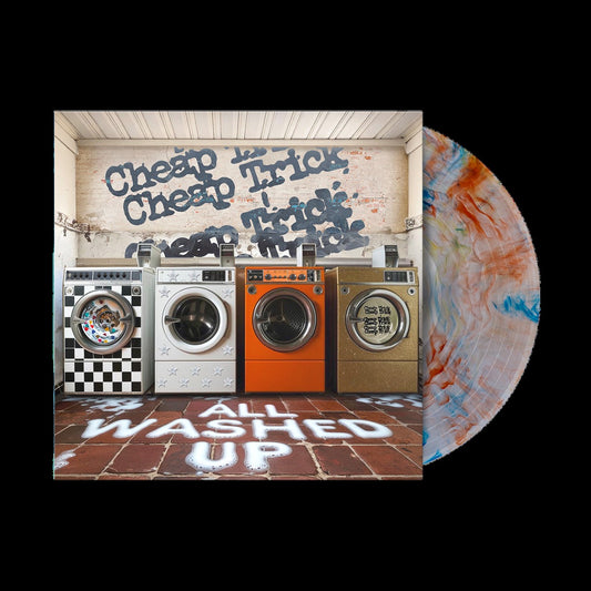 Cheap Trick - All Washed Up [Clear with Orange & Blue Marble LP]