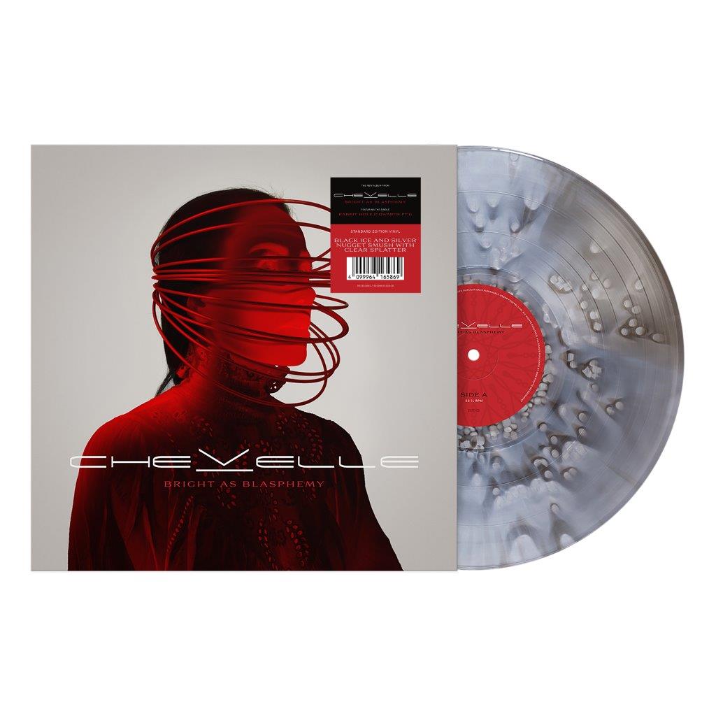 Chevelle - Bright As Blasphemy [LP black ice & silver nugget smush colour vinyl with clear splatter]