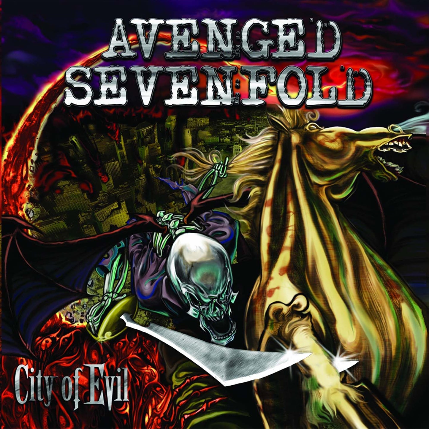 Avenged Sevenfold - City of Evil [2LP Red Velvet Blend]