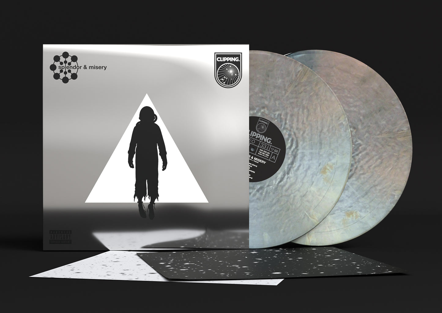 Clipping - Splendor & Misery (Anniversary X) [Loser Edition Metallic Silver Vinyl 2LP]