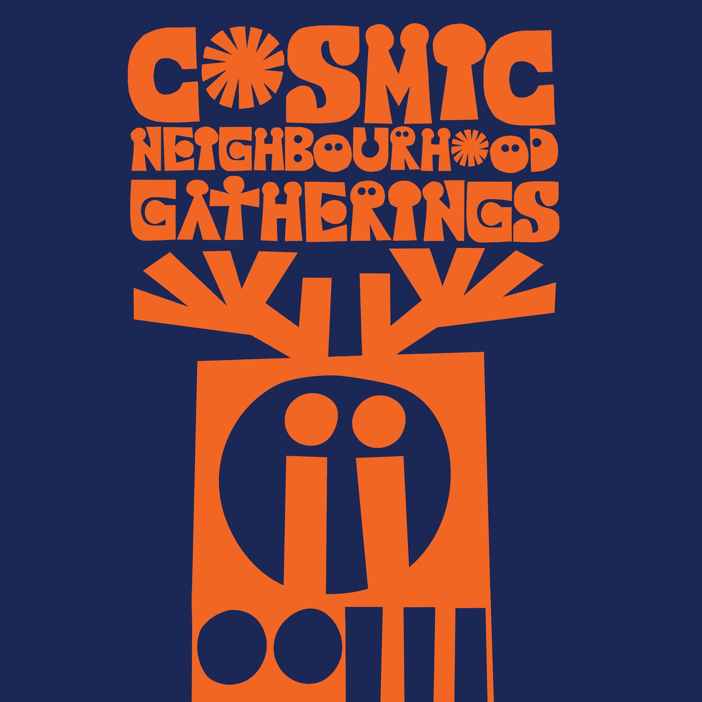 Cosmic Neighbourhood - Gatherings [Orange Vinyl]