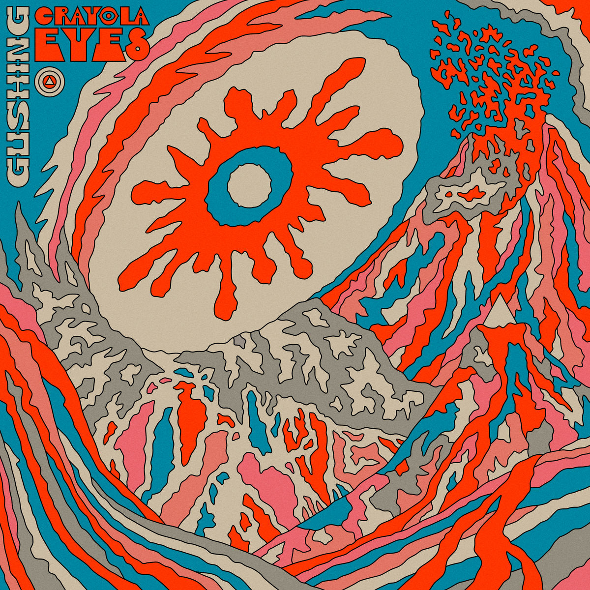 Crayola Eyes – Gushing [Clear-Blue Vinyl]