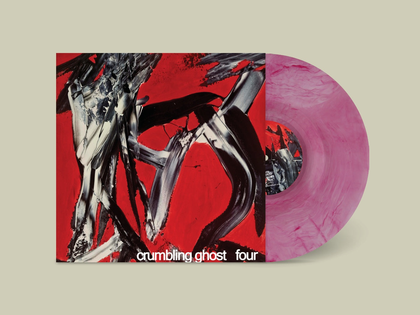Crumbling Ghost - Four [Red + white marble vinyl]