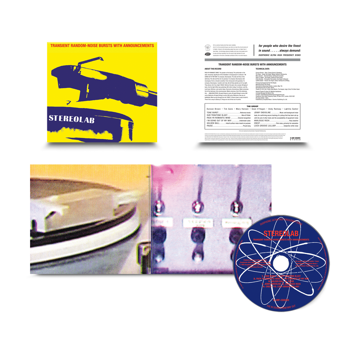 Stereolab - Transient Random-Noise Bursts With Announcements [CD]