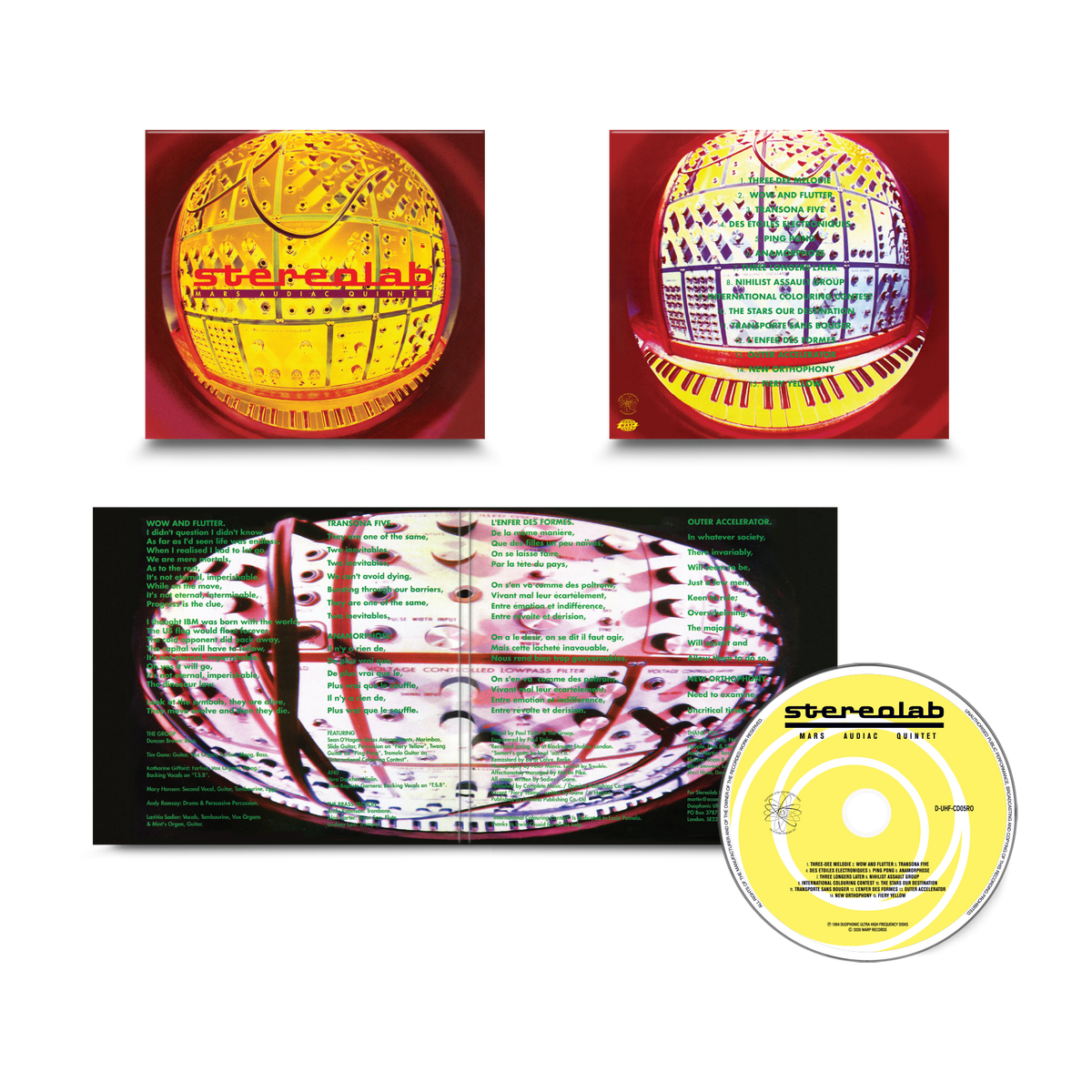 Stereolab - Mars Audiac Quintet [CD]