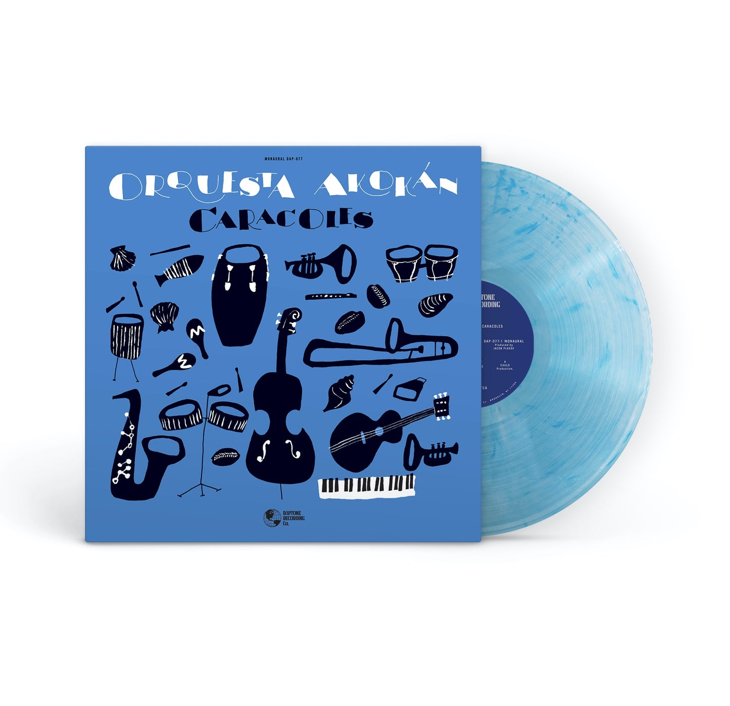 Orquesta Akokán - Caracoles [Blue LP]
