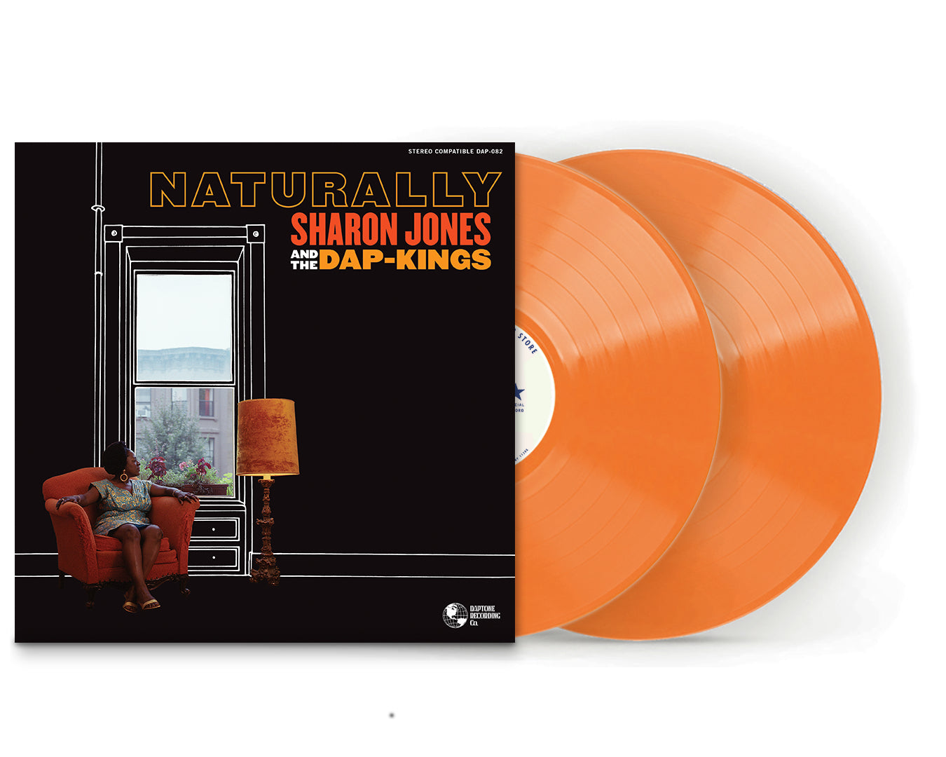 SHARON JONES & THE DAP-KINGS - NATURALLY (20th Anniversary Edition) [2LP Orange]