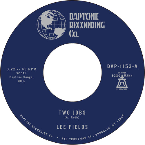 LEE FIELDS - TWO JOBS b/w SAVE YOUR TEARS FOR SOMEONE NEW [7" Vinyl]
