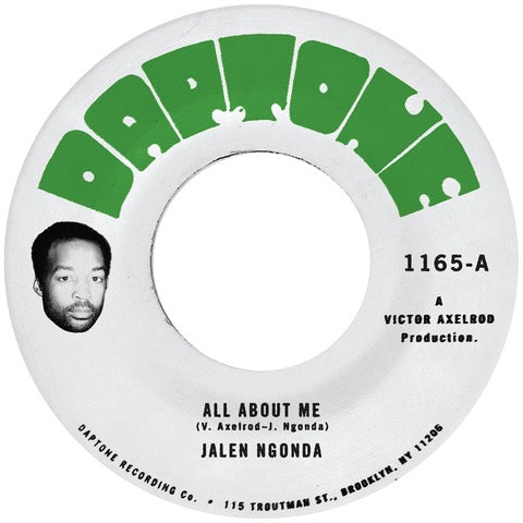 JALEN NGONDA - ALL ABOUT ME b/w ALL ABOUT ME (DUB) [7" Vinyl]