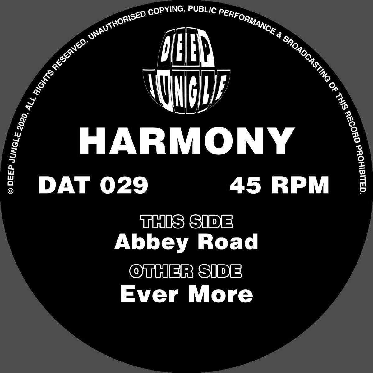 Harmony - Ever More / Abbey Road (Red Coloured Vinyl)