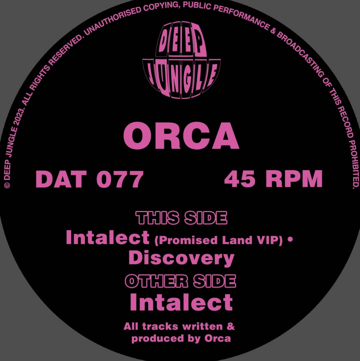 Orca - Intalect EP