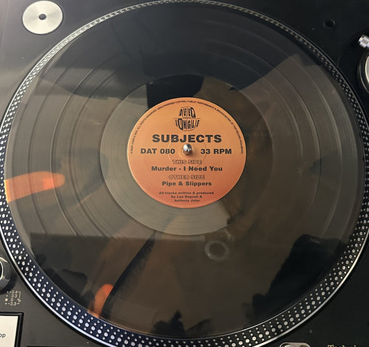 Subjects - Pipe & Slippers EP (Black & Brown Special Vinyl)