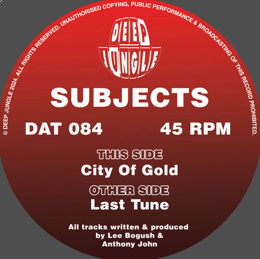 Subjects - Last Tune / City Of Gold