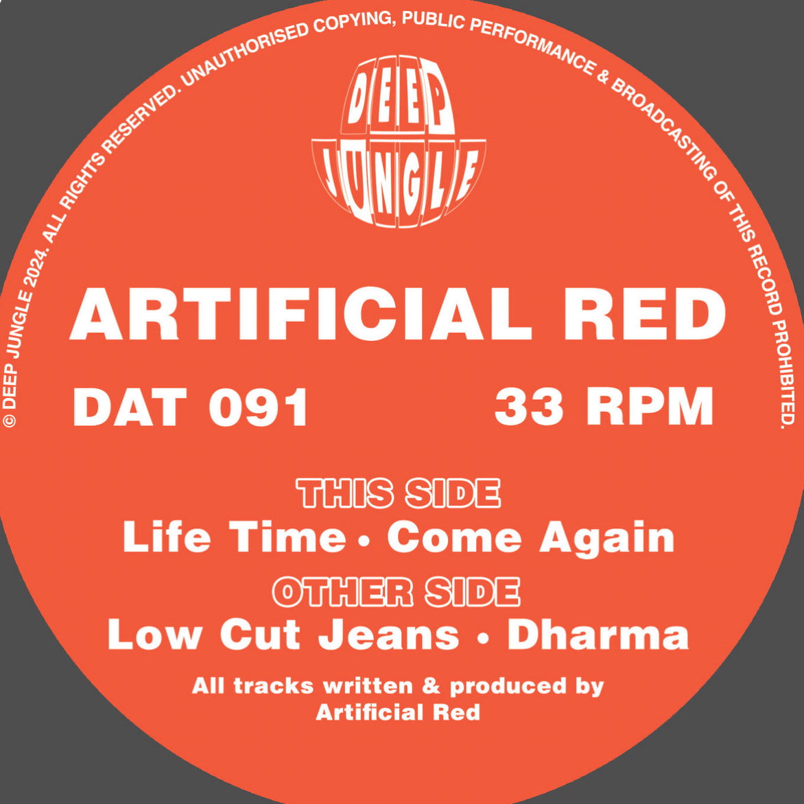 Artificial Red - Low Cut Jeans EP