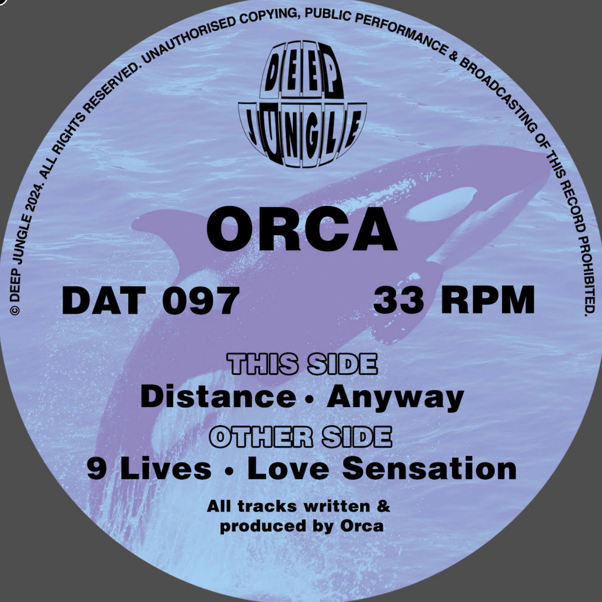Orca - 9 Lives EP
