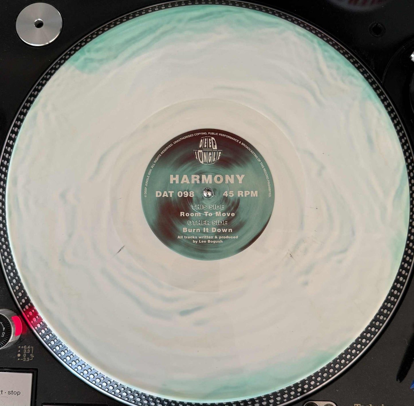 Harmony - Burn It Down EP (Green & White Special Edition)
