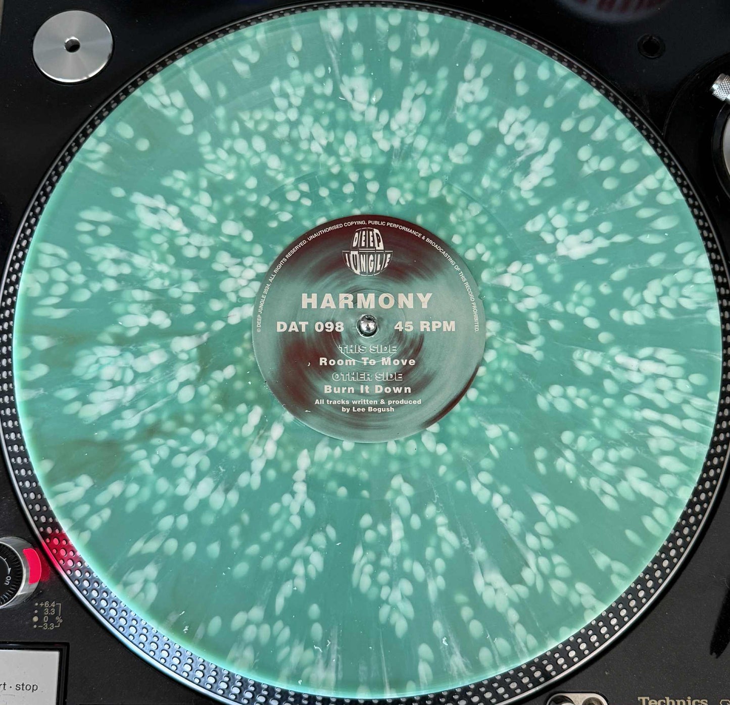 Harmony - Burn It Down EP (Green & White Splatter Special Vinyl)