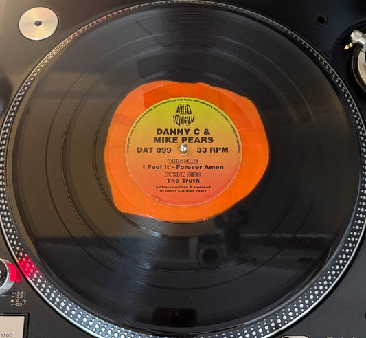 Danny C & Mike Pears - The Truth EP (Black & Orange Donut Special Edition)