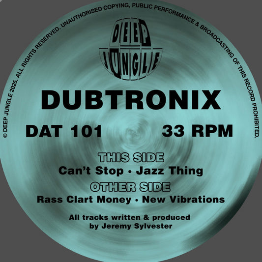 Dubtronix - Rass Clart Money EP