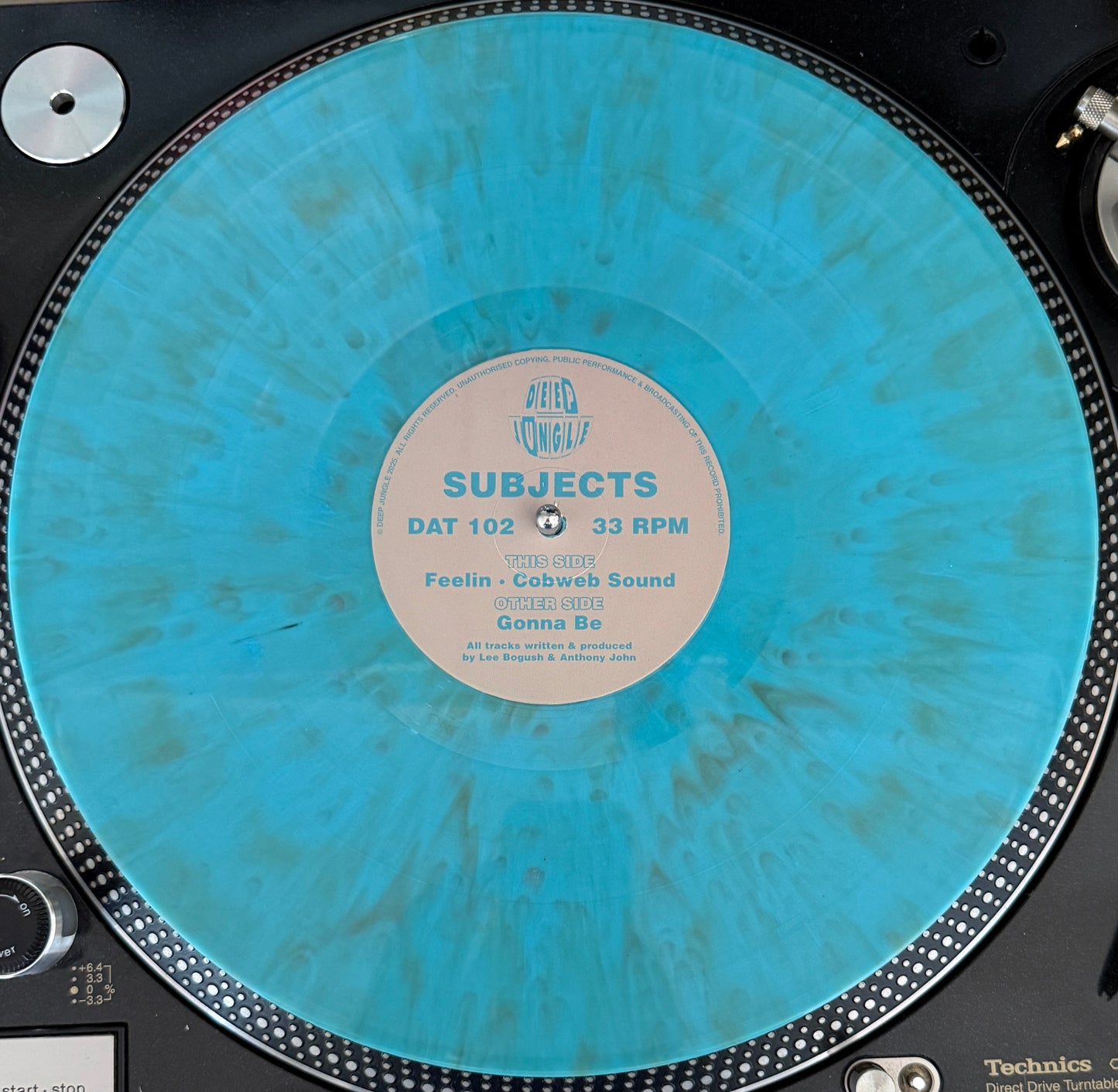 Subjects - Gonna Be EP (Blue Splatter Special Vinyl)
