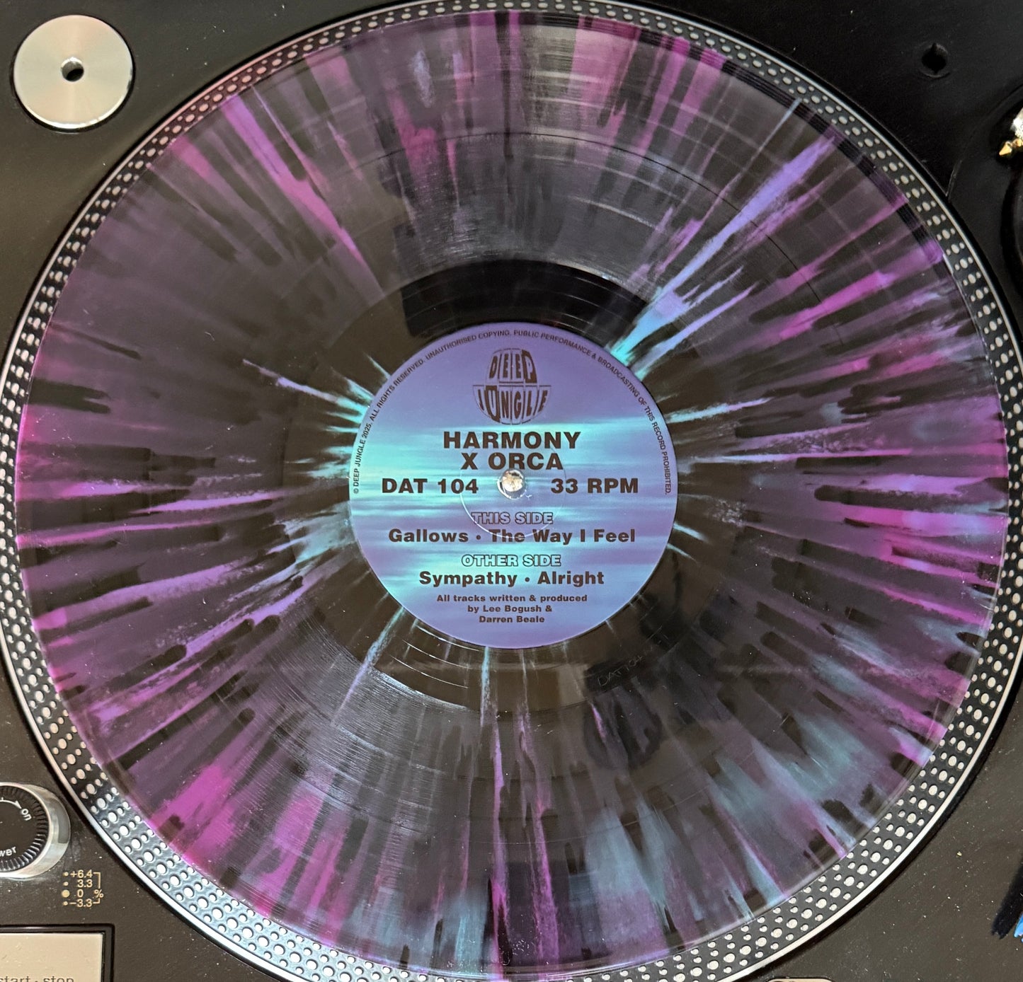 Harmony x Orca - Sympathy (Purple & Blue Splatter Special Vinyl)
