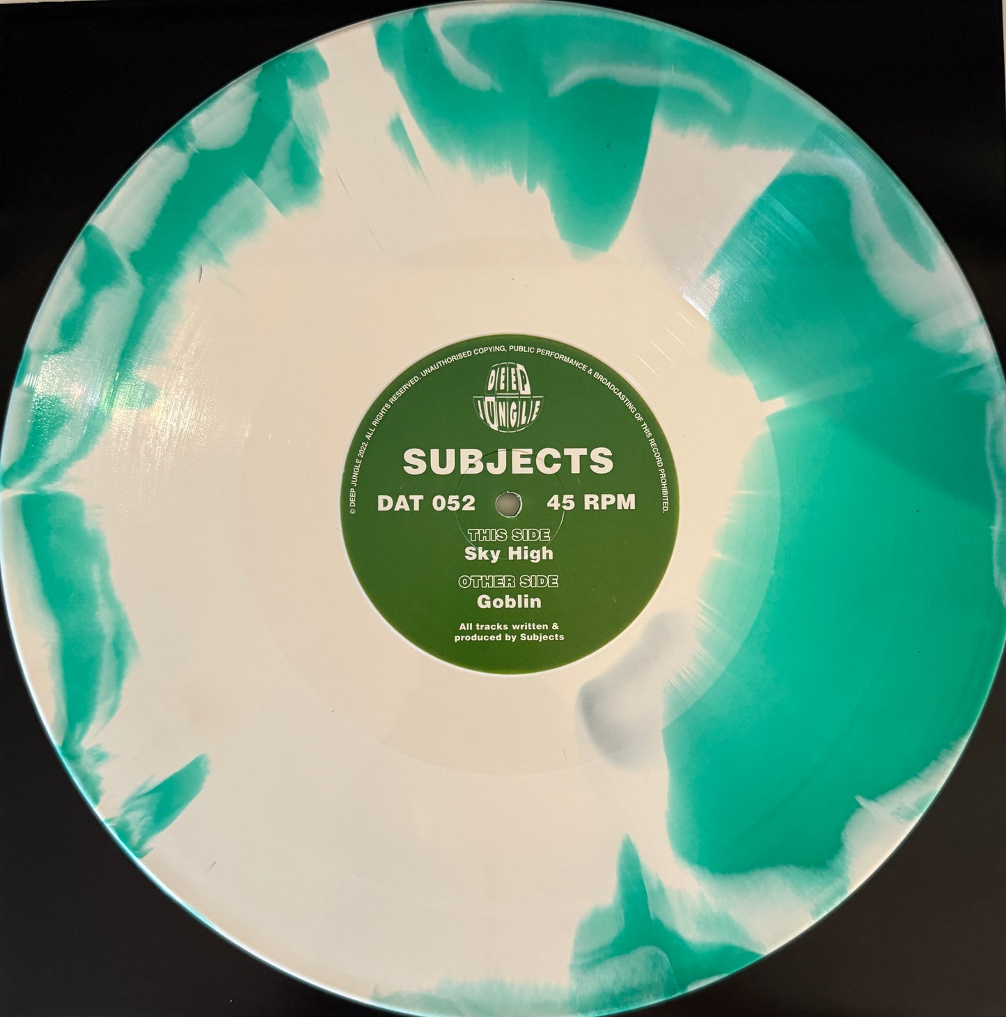 Subjects - Goblin / Sky High (Green And White Special Vinyl)