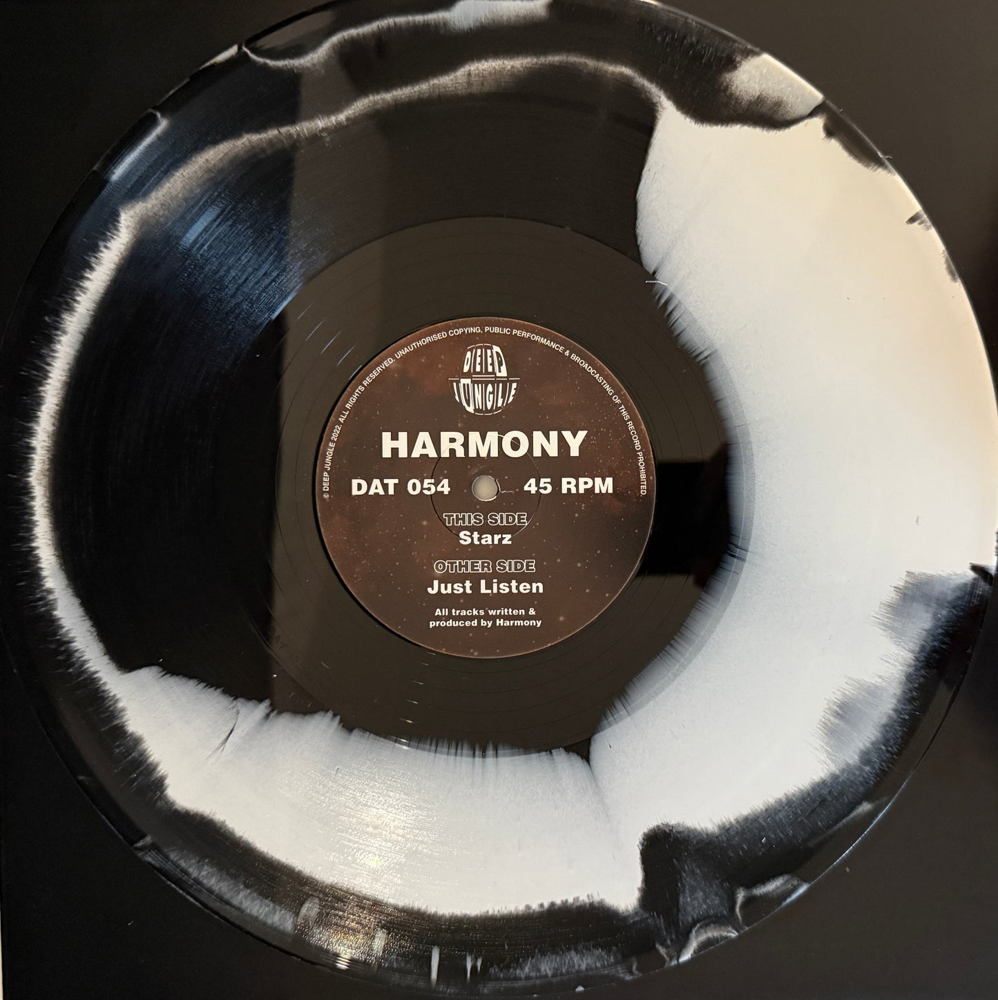 Harmony - Just Listen / Starz (Black And White Special Vinyl)