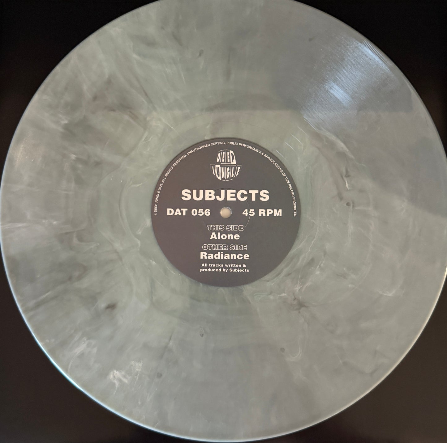 Subjects - Radiance / Alone (Grey Marble Special Vinyl)