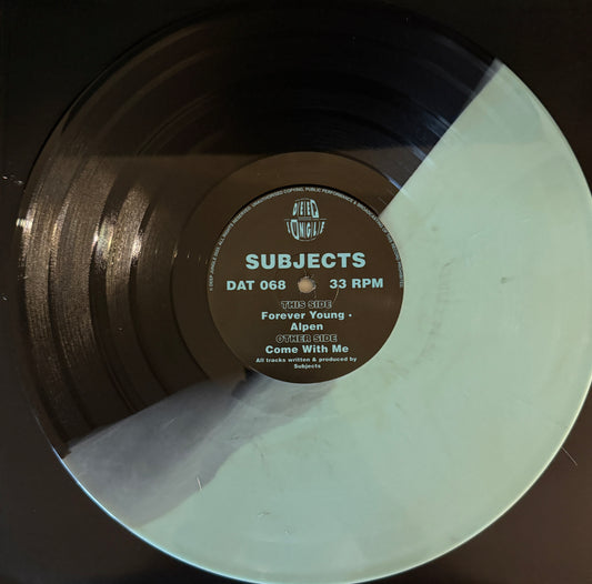 Subjects - Come With me EP (Blue And Black Half And Half Special Vinyl)
