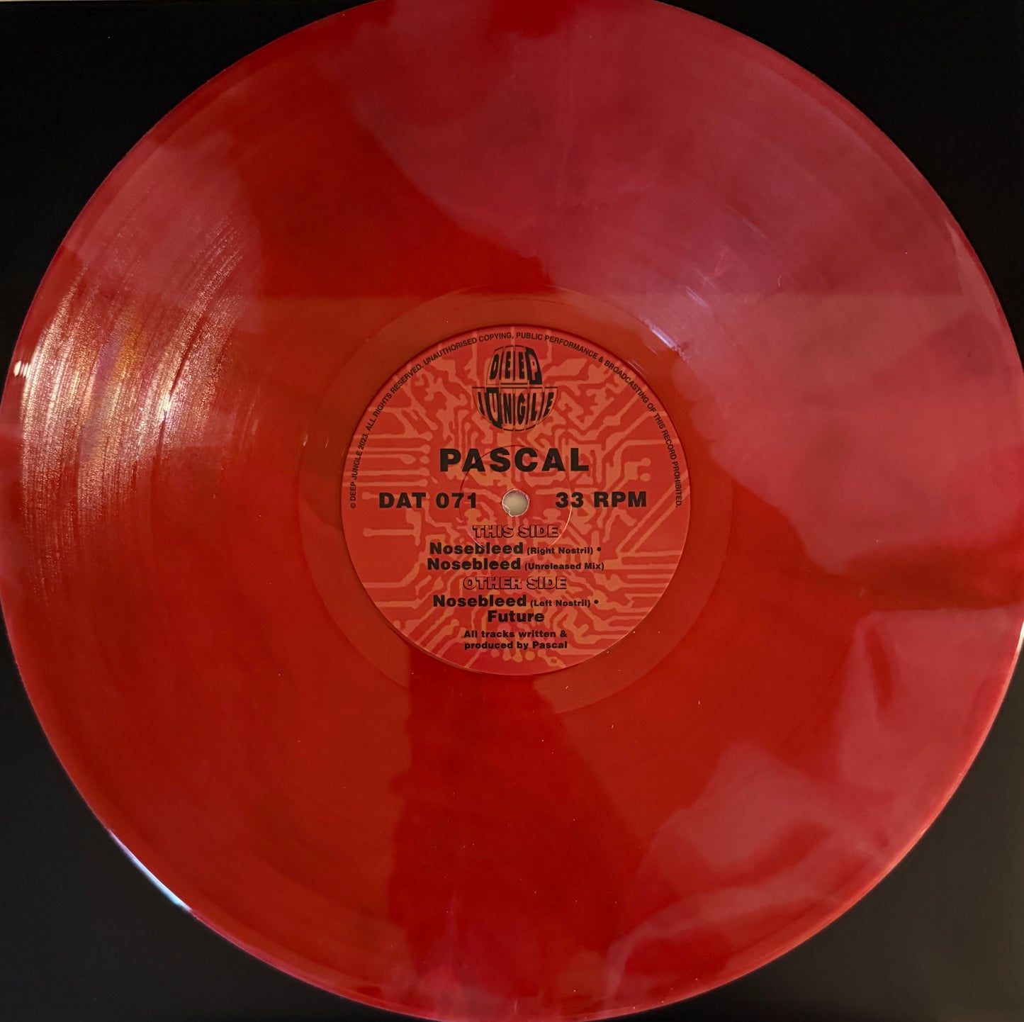 Pascal - Nosebleed EP (Pink And Red Special Vinyl)
