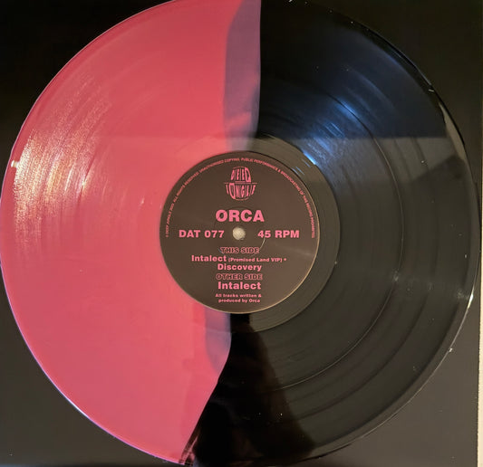 Orca - Intalect EP (Pink & Black Half & Half Special Vinyl)