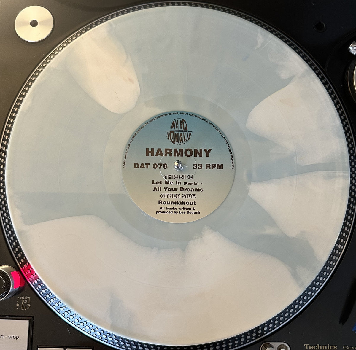 Harmony - Roundabout EP (Blue & White Special Vinyl)