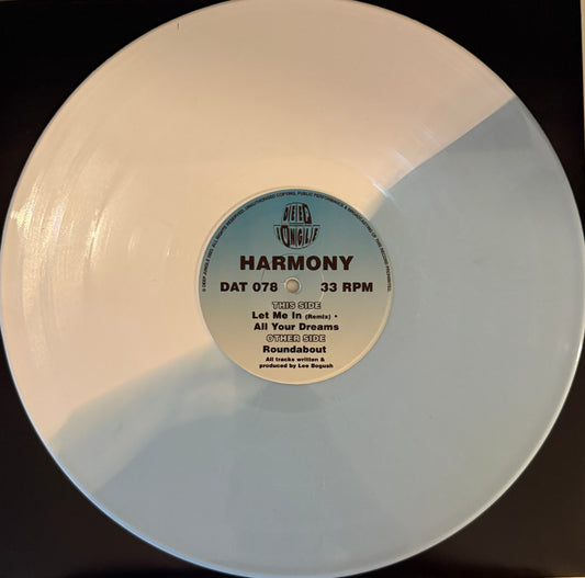 Harmony - Roundabout EP (Blue & White Half & Half Special Vinyl)