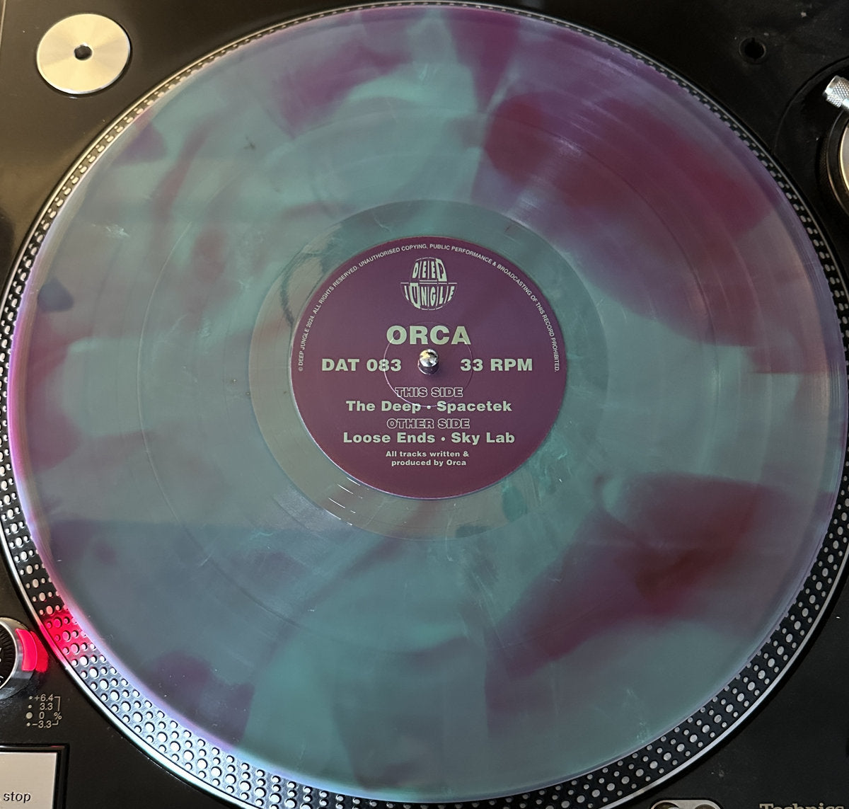 Orca - The Deep EP (Blue And Purple Special Vinyl)
