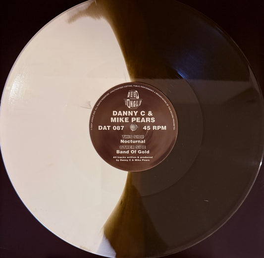 Danny C & Mike Pears - Band Of Gold / Nocturnal (Brown & White Half & Half Special Vinyl)