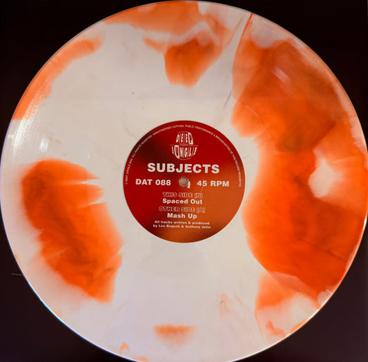 Subjects - Mash Up / Spaced Out (Orange & White Special Vinyl)