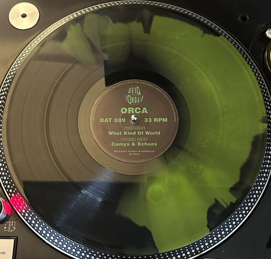 Orca - What Kind Of World EP (Green & Black Special Vinyl)