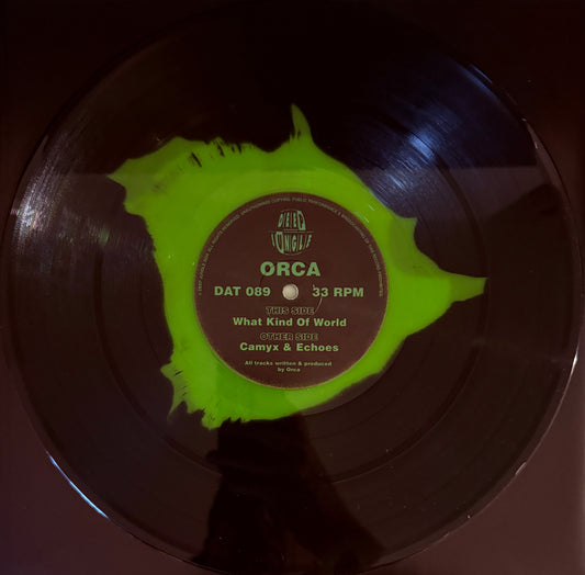 Orca - What Kind Of World EP (Green & Black Donut Special Vinyl)