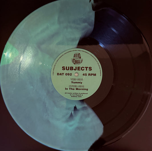 Subjects - In The Morning / Yummy (Green & Black Special Vinyl)
